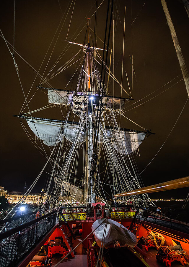 L’Hermione à Bordeaux